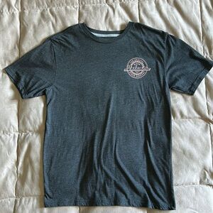 Volcom boys dark gray tshirt size XL circle graphics